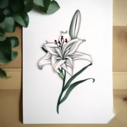 may birth flower tattoo