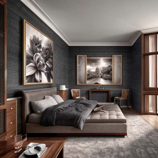 quiet interior daylight,clam luxury space