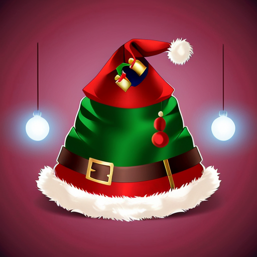 Wizard Christmas hat, wizard Christmas hat, Santa Claus hat velvet fabric