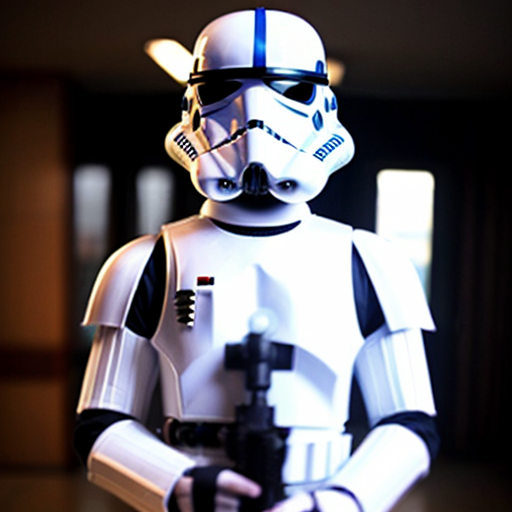 Crée moi un officier impérial de Star wars en tenue de combat