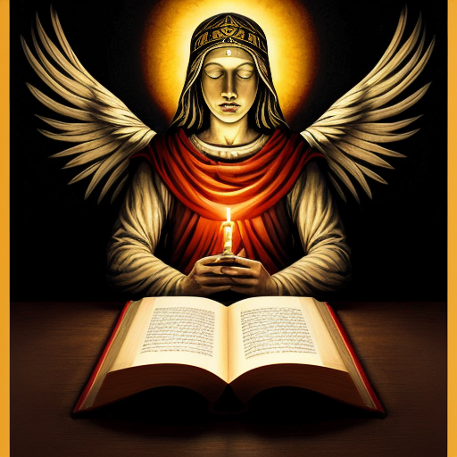 create a cover for book called "The Luminael Letters" by Dean Burgess. The cover art should include an illuminated letter L and a medieval angelic image