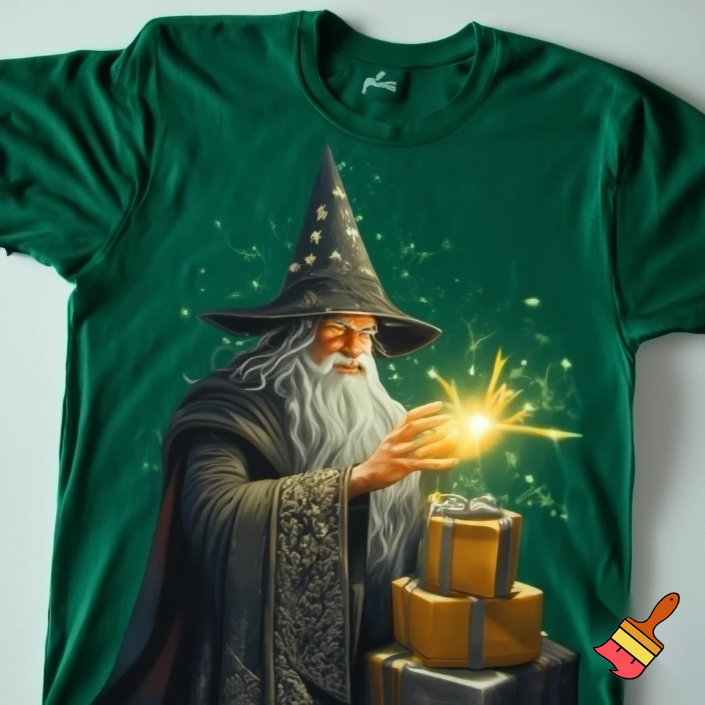  The wizard Christmas T-shirt