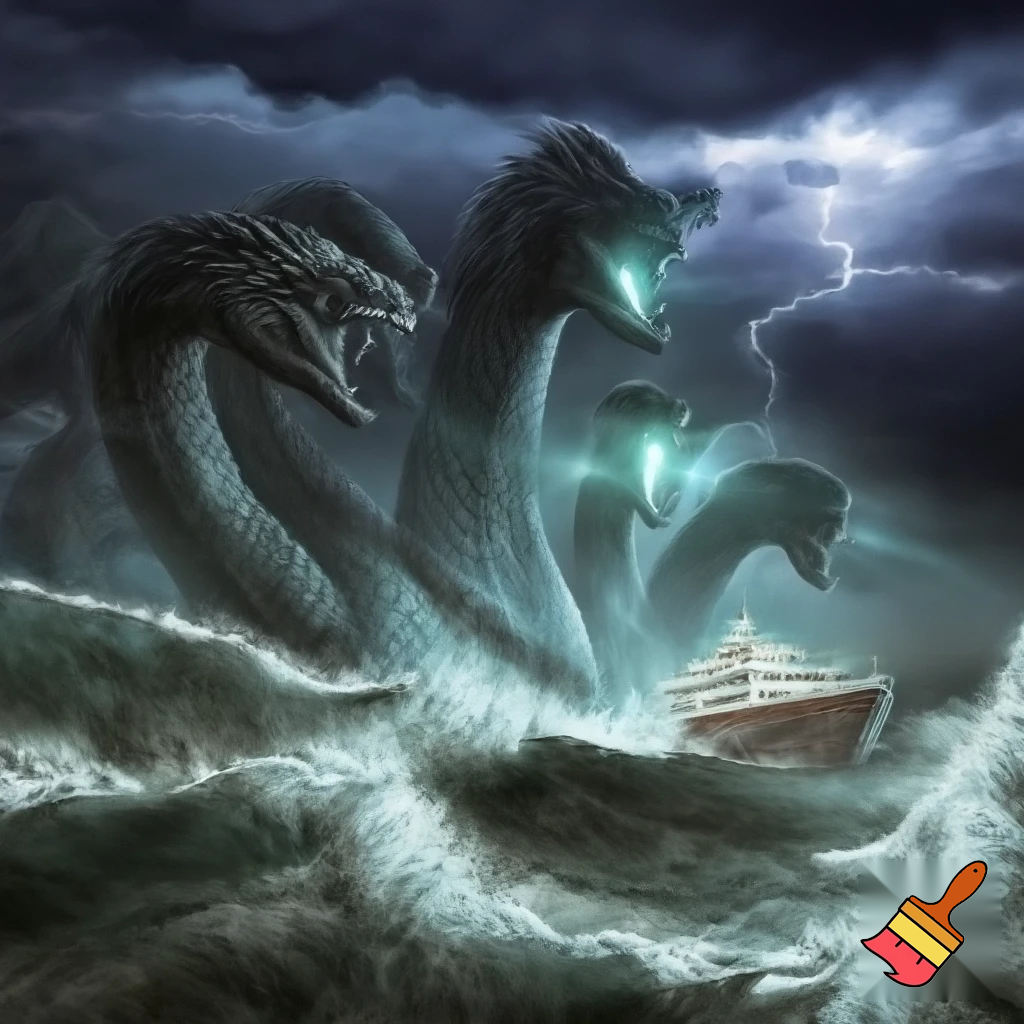 hydra chasing cruise ship
