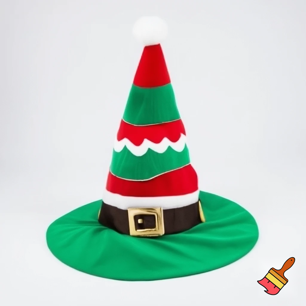 Christmas wizard hat Santa Claus hat