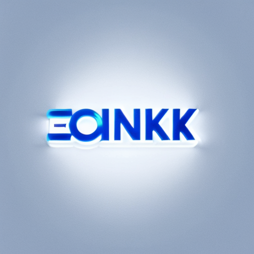 Futuristic blue background inspired by Facebook style, glowing blue gradients, modern digital design, clean tech look. The word "danke" written in the center in white glowing futuristic font, minimalist, high quality