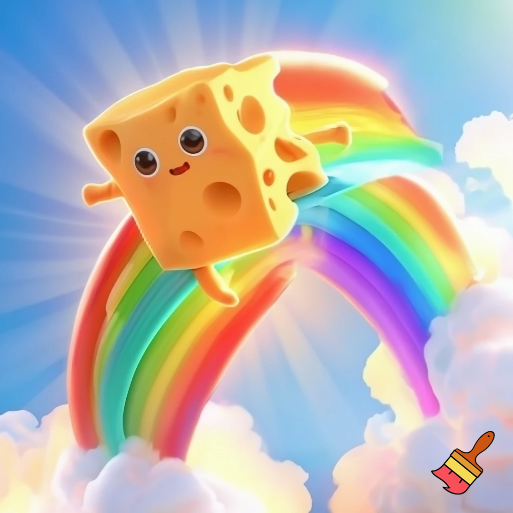 pipi cheese rainbow