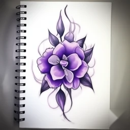 february birth flower tattoo