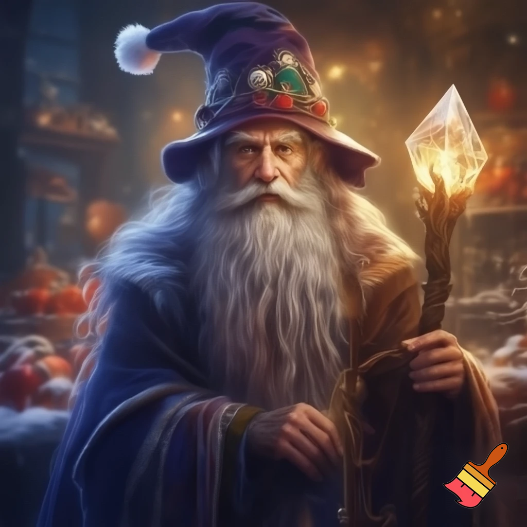 Wizard Christmas hat