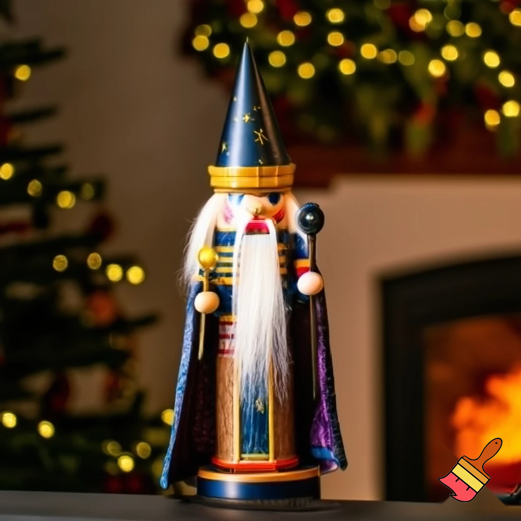 Wizard nutcracker Christmas wizard Nutcracker Santa Claus