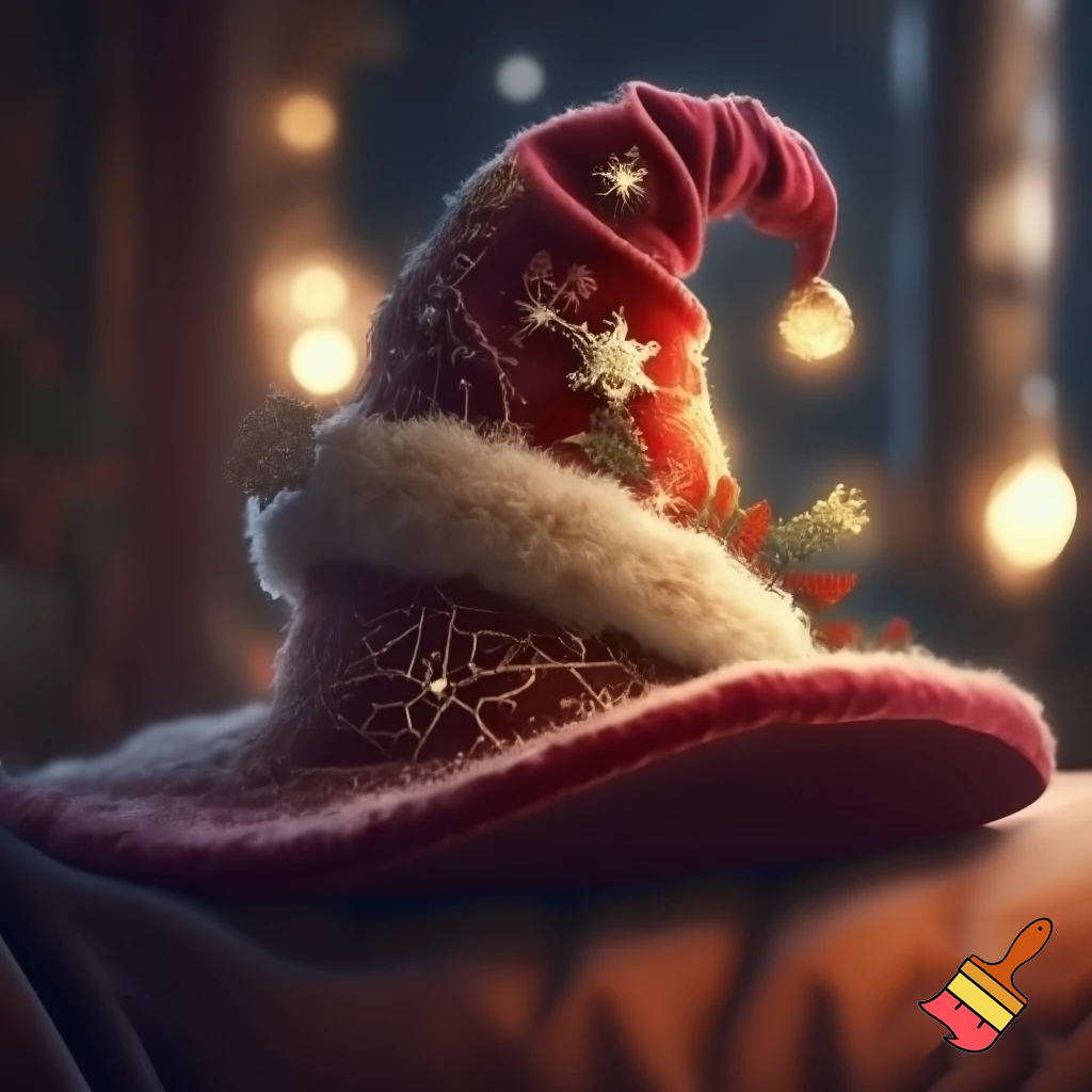 Our Christmas wizard hat