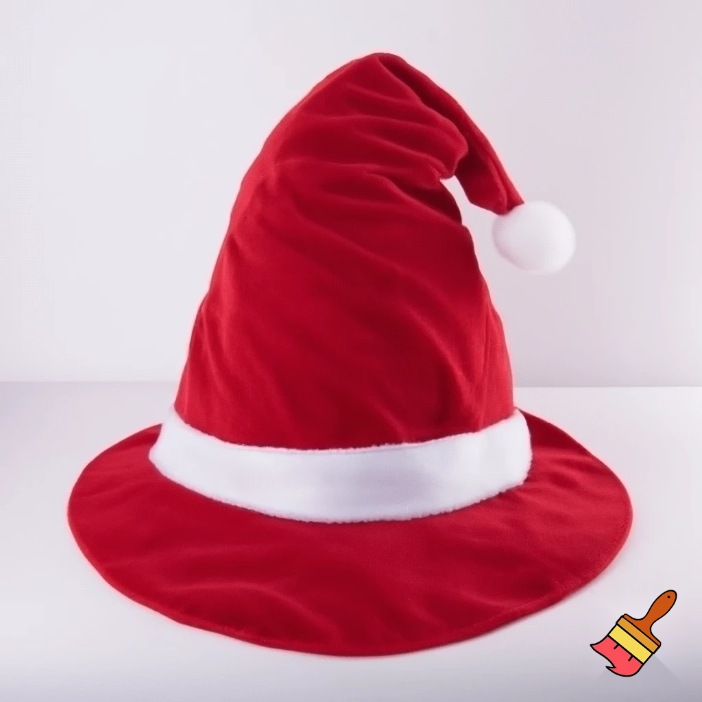 A wizard Christmas hat Santa Claus hat
