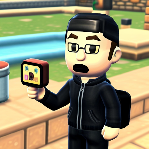 Mii. Nintendo game. Miitopia. Miitomo. Tomodachi life.
Mii character 