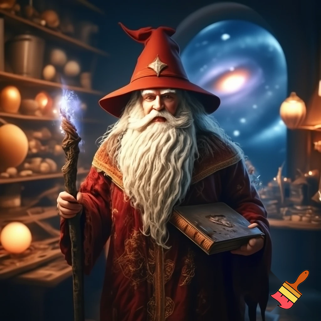 Santa Claus wizard Santa Claus