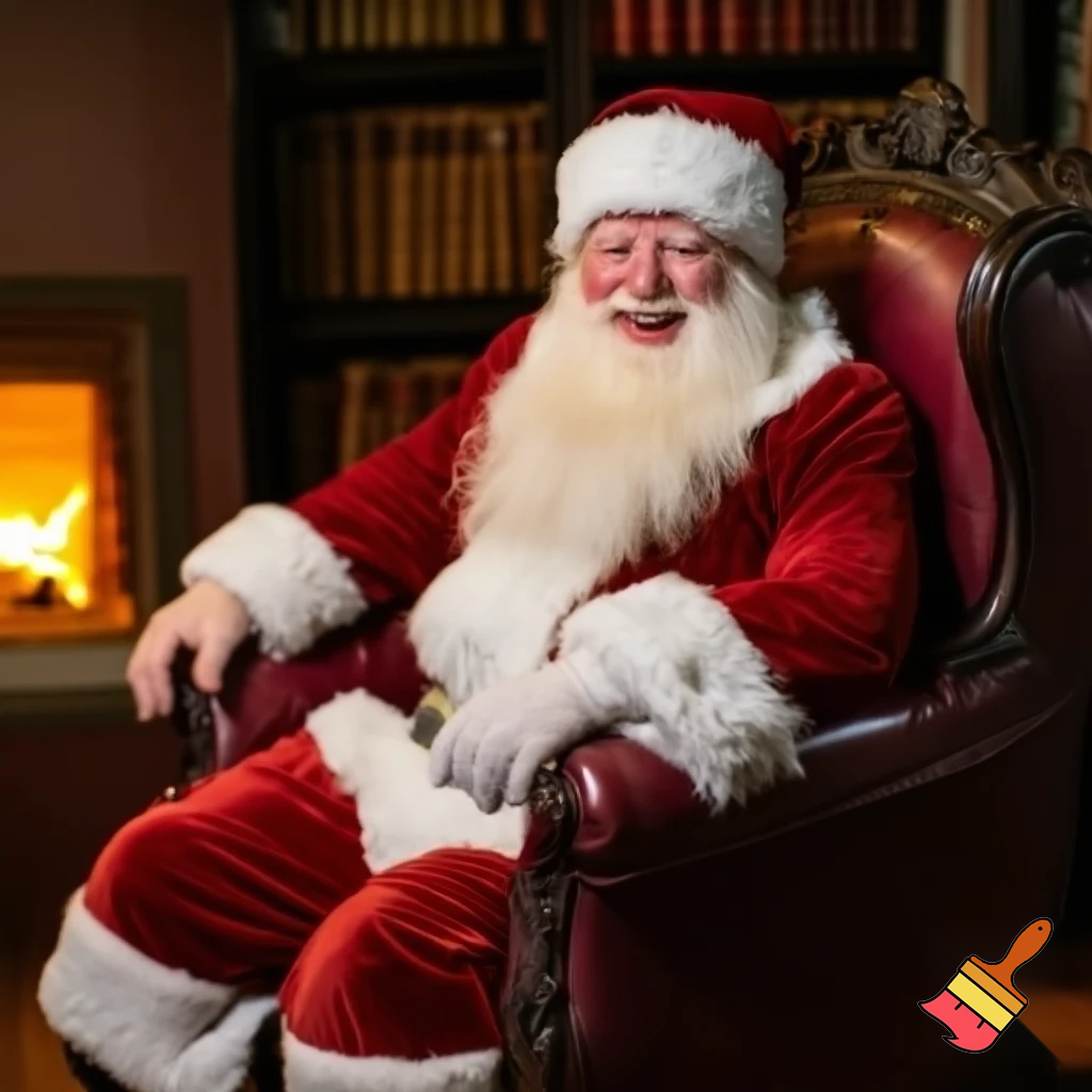 Santa Claus chair💫🌠⭐️🌟 Santa Claus