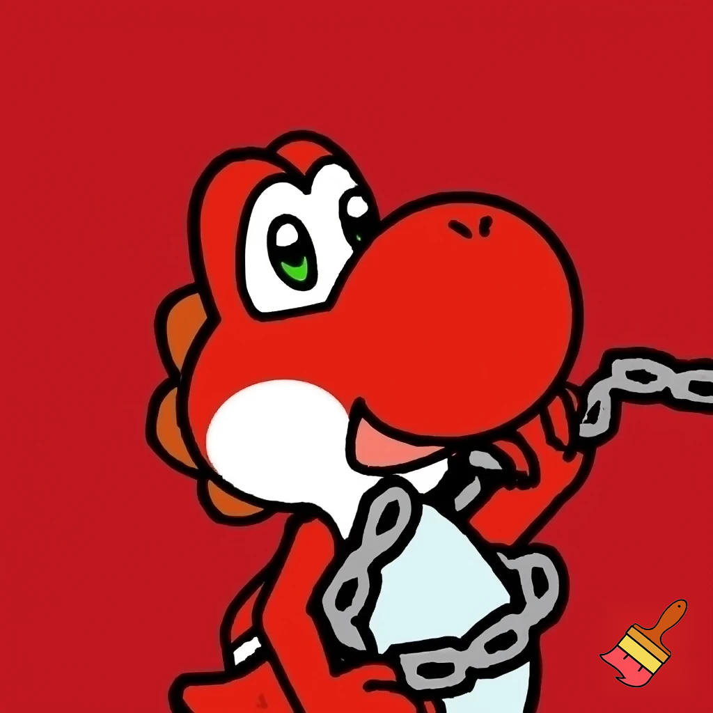 When a red yoshi named John who wake up being chained up on lab table on floor there are so many dead odd rat-like creatures. he have to breaks the chain by using his comping power and he break it and go see what going on here and he saw 100 sharp teethed birds in cage. and then he met the scary beast called Avery (an bloodthirsty anteater) well Avery she just eat raw meats in her cage but then Avery escape and faces John, after all John devoured Avery.