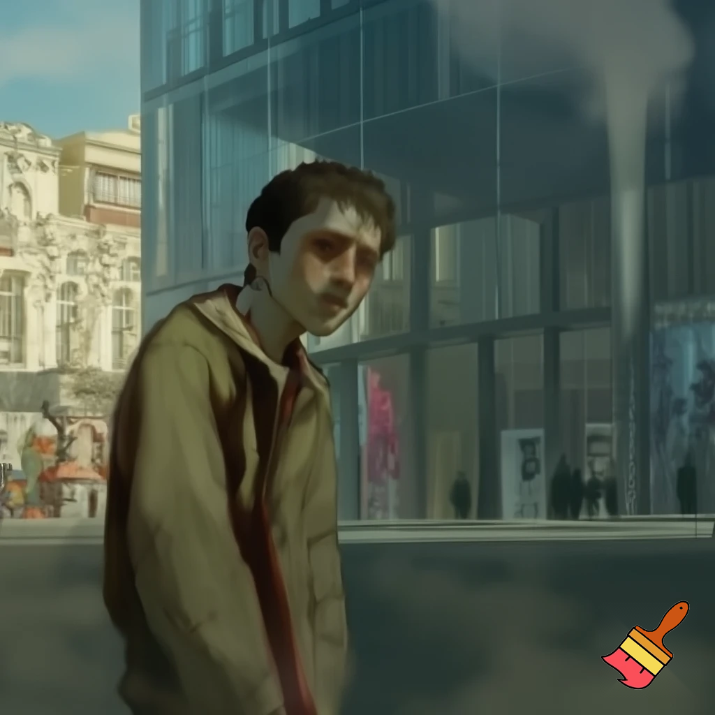 Оштрафован молодой человек, справивший нужду перед торговым центром в Баку