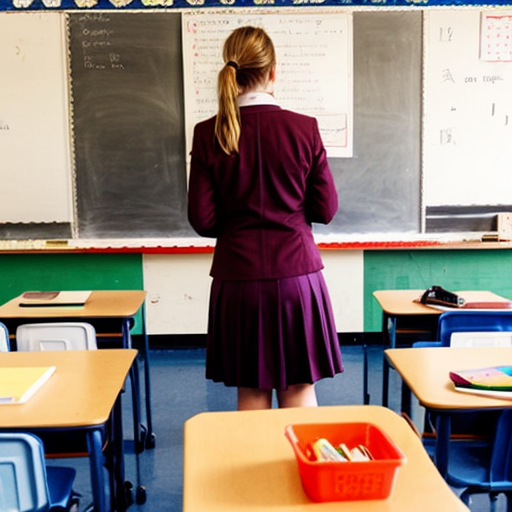 a teacher teaching year 8
