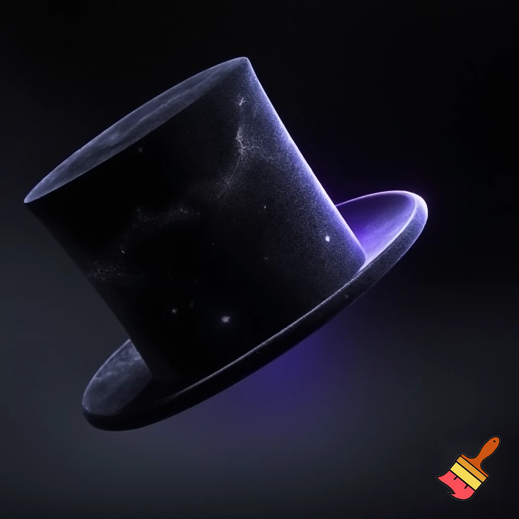 A magic hat velvet black black