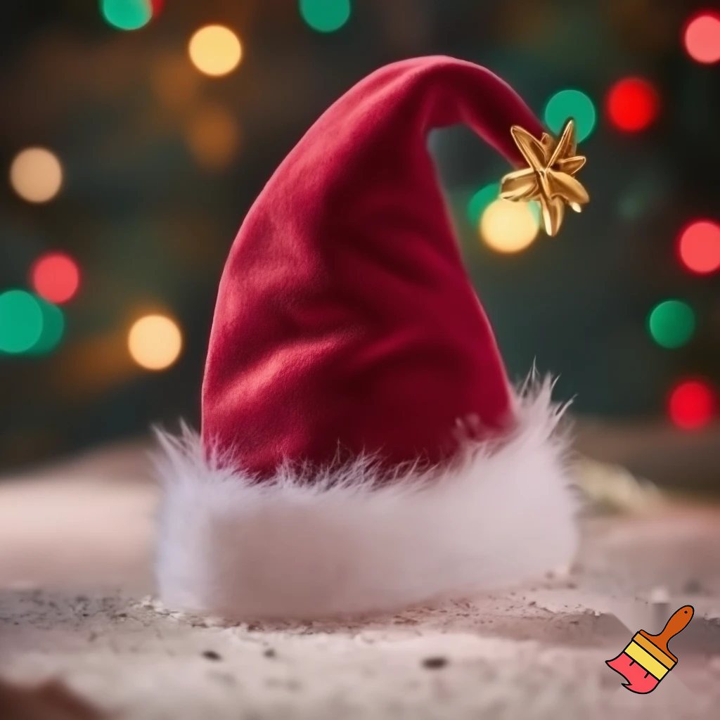 Christmas hat velvet elf on the shelf hat