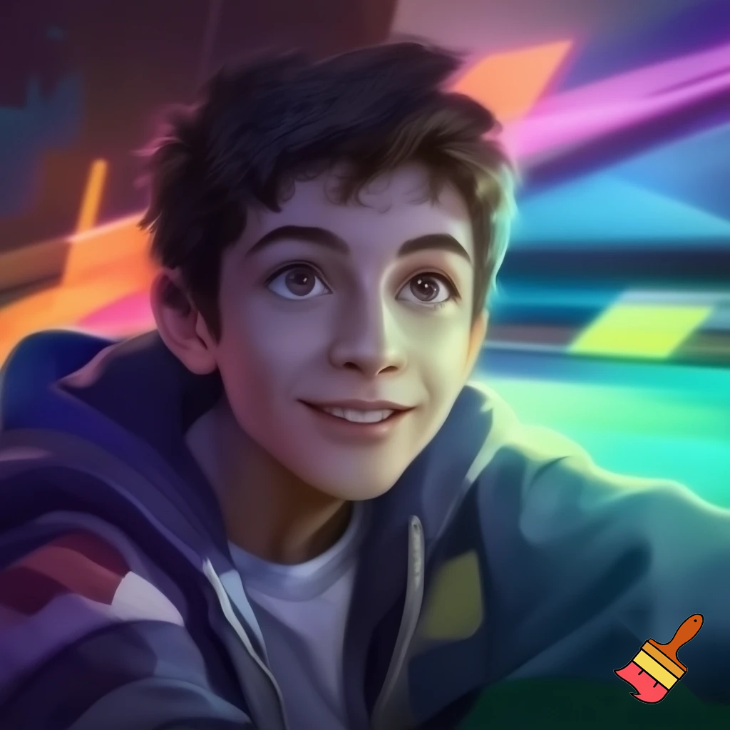 Cubby boy that’s 13 and likes gaming 