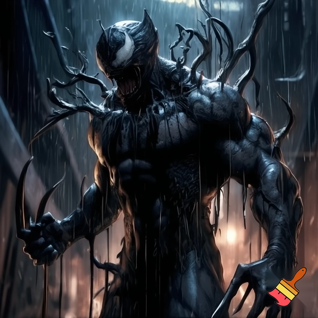 A symbiote wolverine

