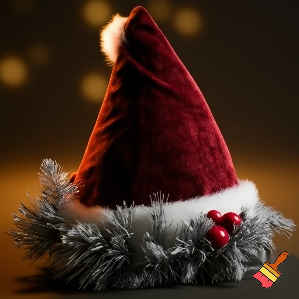 Christmas wizard hat