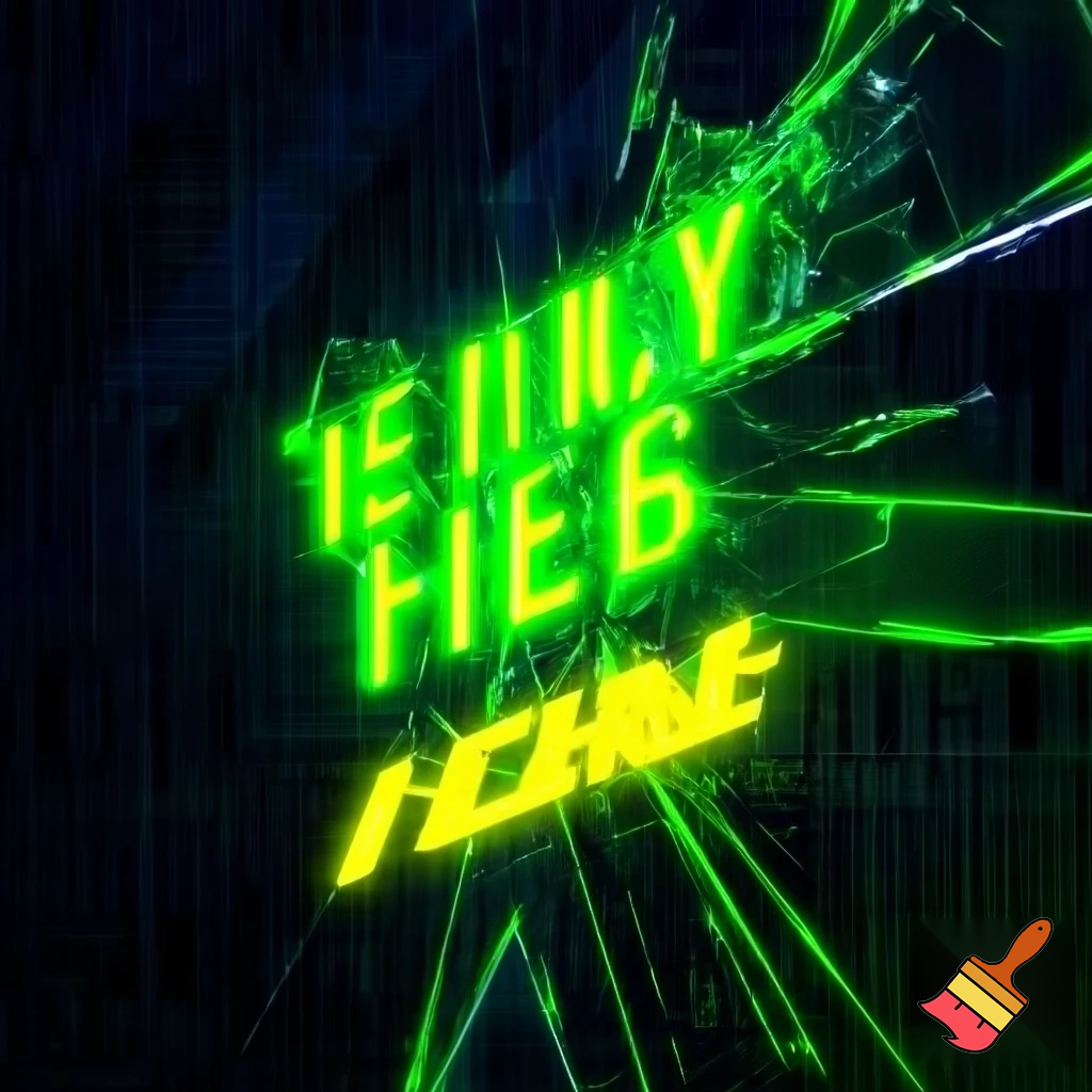 CREATE A title, 'WEEKEND MILLIONAIRE' in neon shattered-glass color font in kelly green.
subtitle, "How to sell a digital product in your pajamas!" in neon yellow roboto font color