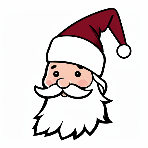 A wizard Santa Claus hat wizard Christmas hat