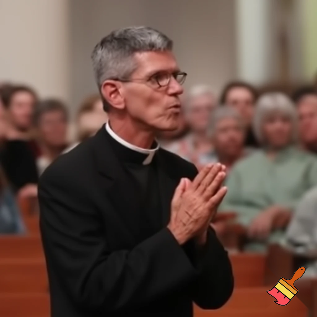 priest in mass 