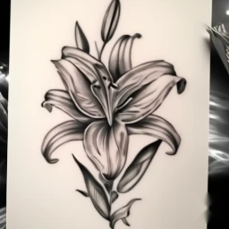 may birth flower tattoo