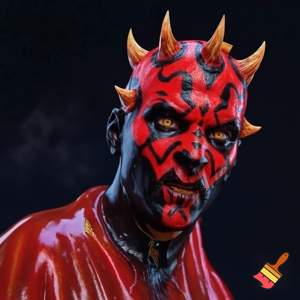 Darth Maul as applesause