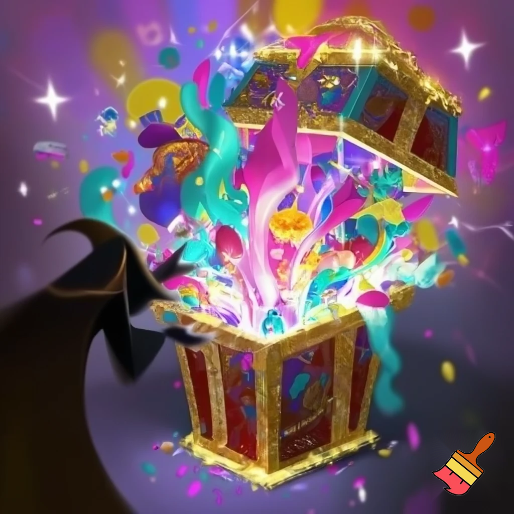 Big surprise box big surprise box special visitor do magic