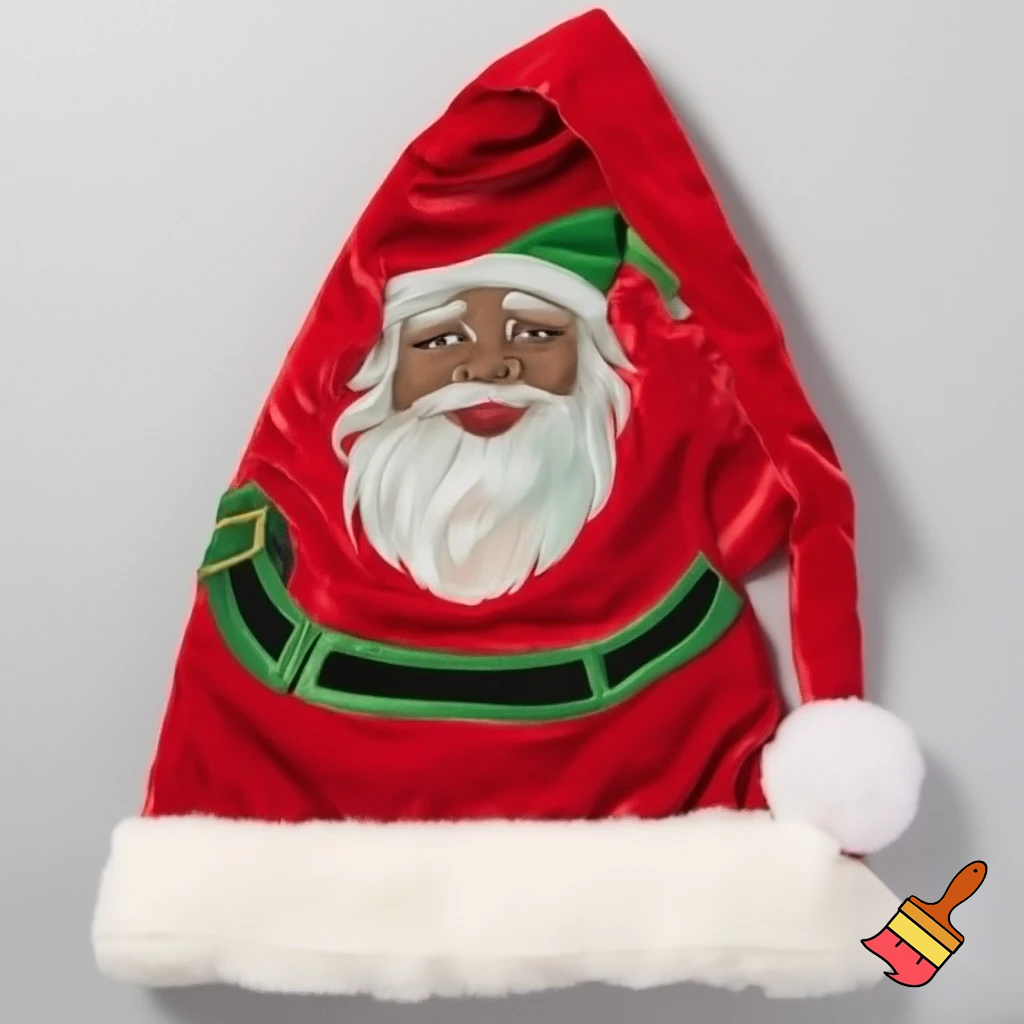 Christmas wizard hat Santa Claus hat velvet