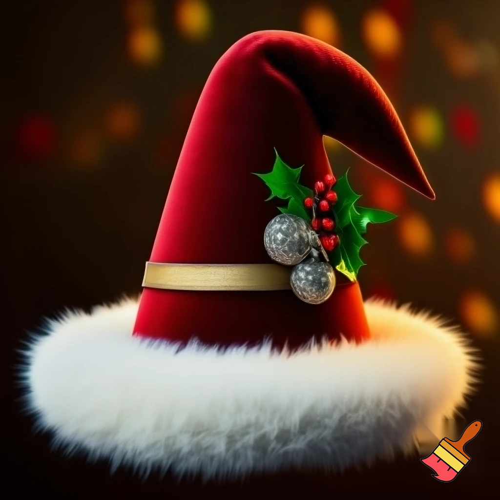 Christmas wizard hat
