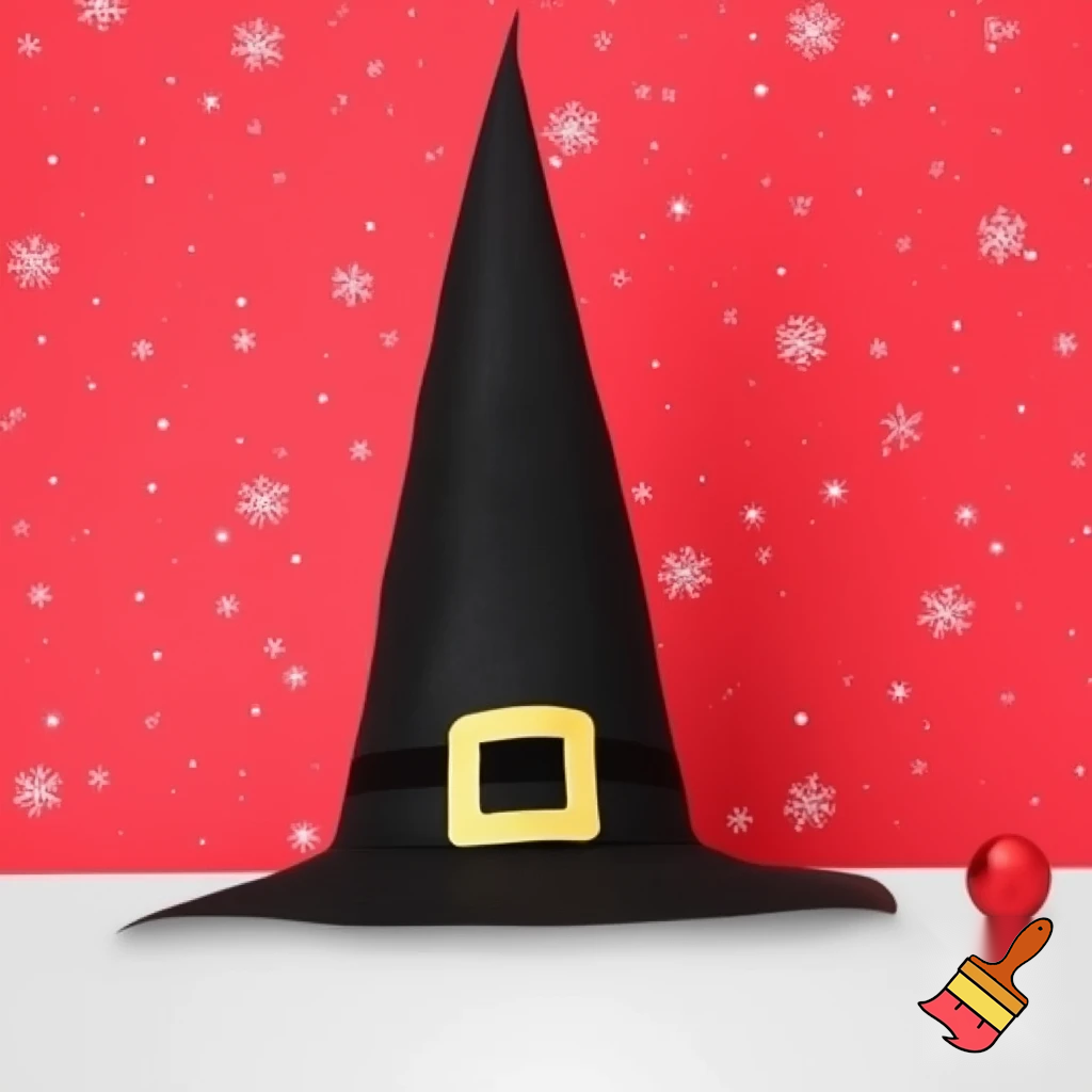 A wizard Christmas hat Santa Claus hat