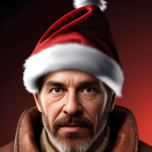 A wizard Christmas hat