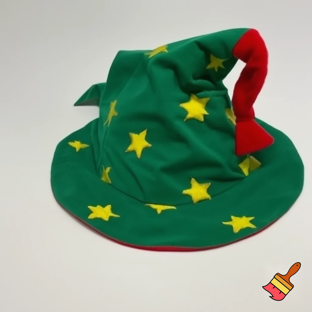 Christmas wizard hat