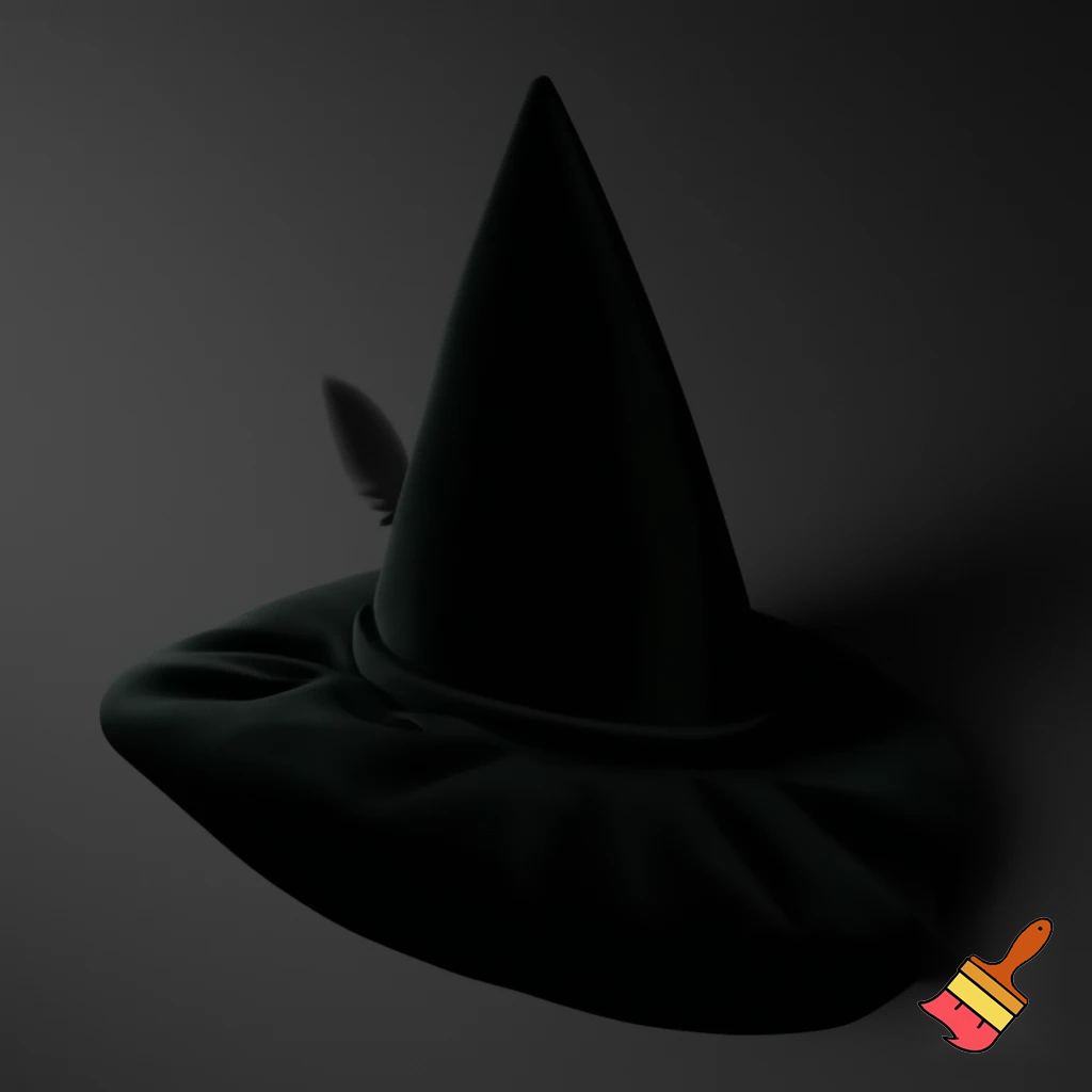 Witches hat velvet