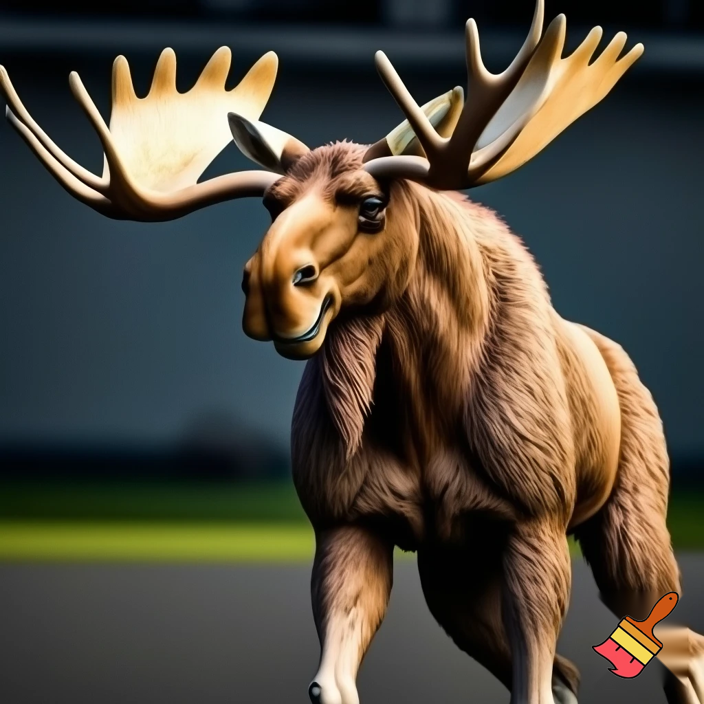 moose mascot
