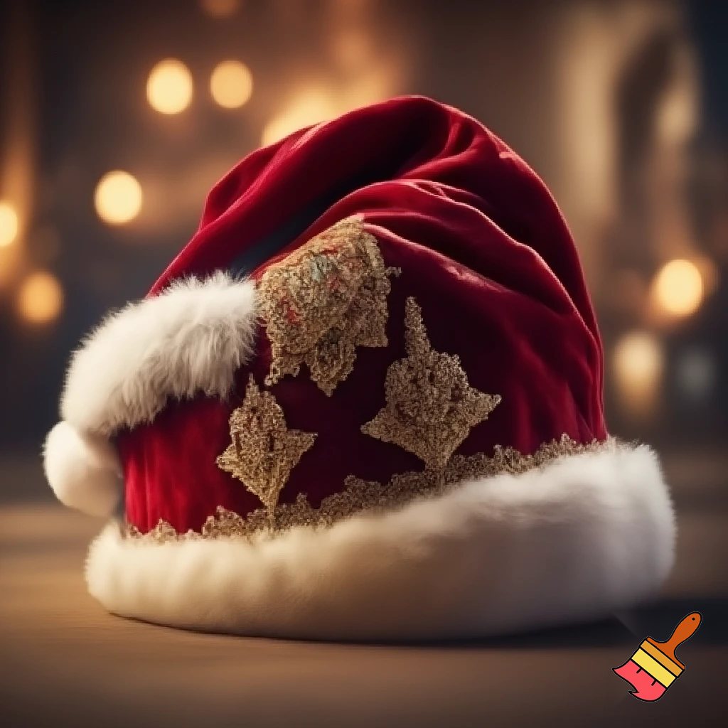 Elf Santa Claus hat velvet Santa Claus elf hat Santa Clau elf hat velvet