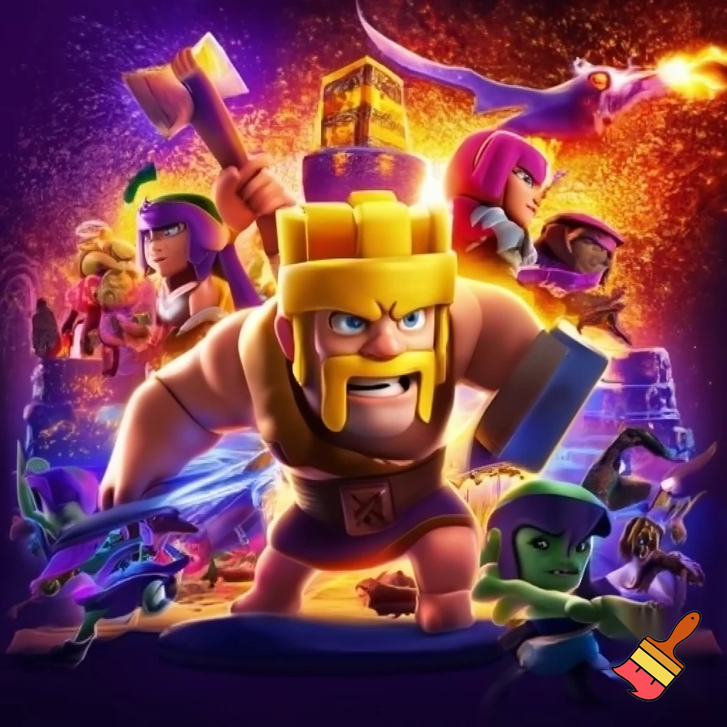 a poster for a clash royale tournament