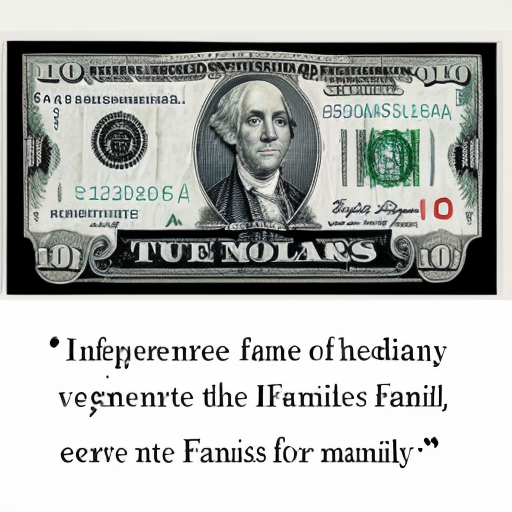 viejo dependiendo en su familia por dinero