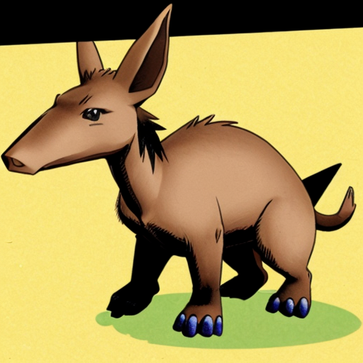 abra pokemon is yellow and brown is aardvark like psychic powers 