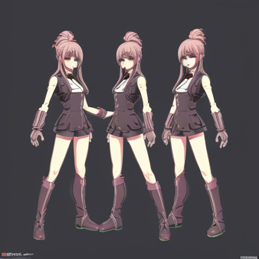 JoJo stand, bad quality, humanoid, anime style, there may be different colors, single-color background, pose