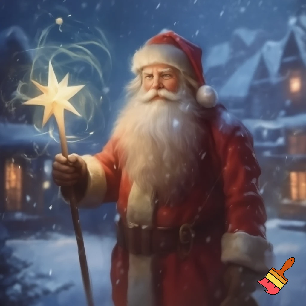 Richard Russia, Santa Claus with the walking stick star