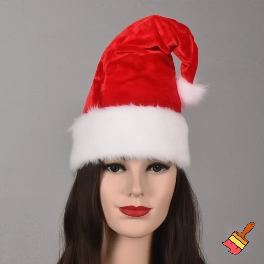 Christmas wizard hat Santa Claus hat velvet