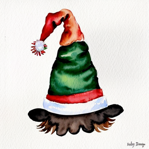 Christmas wizard hat