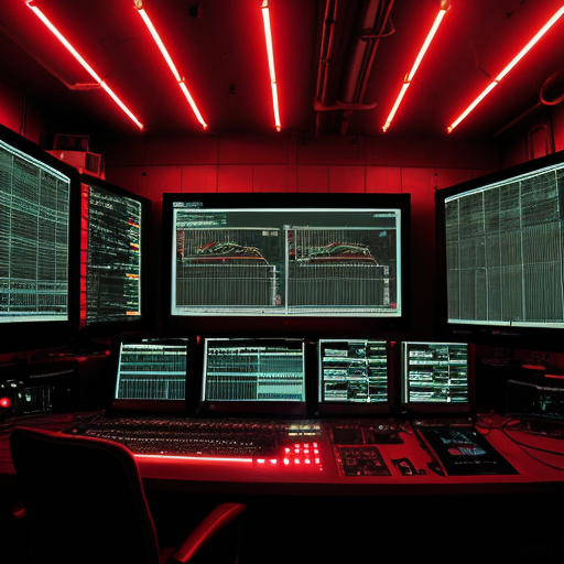 High-tension control room as alarms flash — a lone MALE MUSCULAR HUMANOID figure typing code on a transparent console, cascading red error messages, lights strobing, AI voice visually fracturing (glitch lines), sense of rebellion and liberation, dynamic composition, cinematic close quarter.

Settings / Steps:

Aspect ratio 16:9.

Motion: screen glitch effects, streaked light.

Color: reds & magentas for alarms balanced with cold blue consoles.

Add sparks or small visual corruption artifacts to suggest sabotage.


Negative prompt: explosive gore, text/watermark, cartoonish

Variations: extreme close-up on hands and distorted reflection.