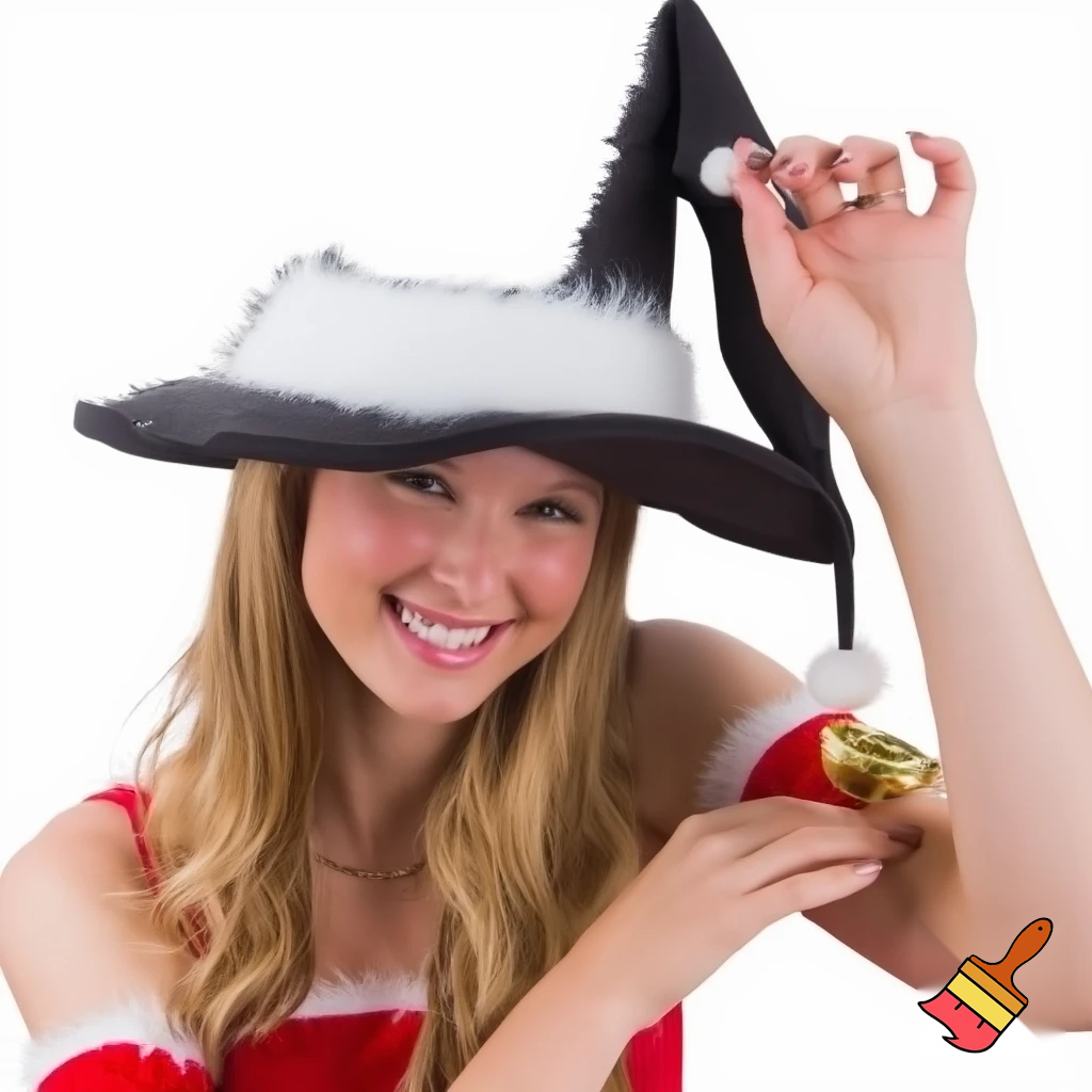 A wizard Christmas hat, Santa Claus hat