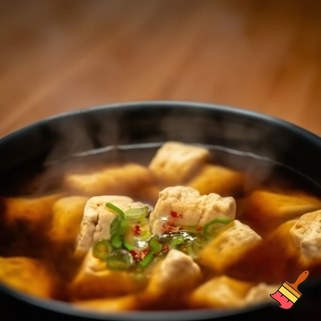 Un meraviglioso piatto di gioze cinesi in brodo